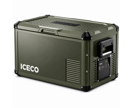 Компрессорный автохолодильник ICECO VL35 ProS Olive (Однозонный), Независимые камеры: Однокамерные, Цвет: Зелёный, Объём холодильника: 35 литров, фотография №  в интернет-магазине «ВТачку»