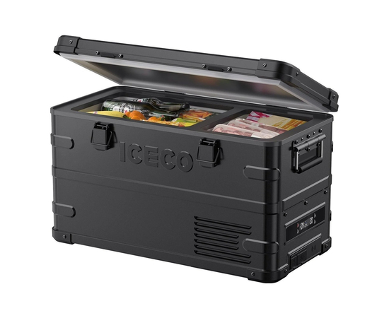 Компрессорный автохолодильник ICECO APL35 Black, Независимые камеры: Двухкамерные, Цвет: Чёрный, фотография № 3 в интернет-магазине «ВТачку»