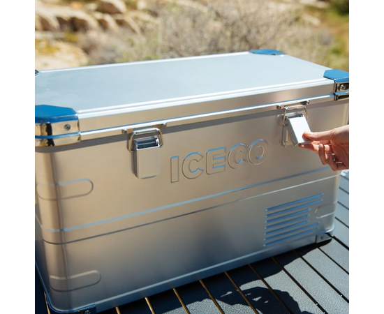 Компрессорный автохолодильник ICECO APL35 Silver, Независимые камеры: Двухкамерные, Цвет: Серебристый, фотография № 15 в интернет-магазине «ВТачку»