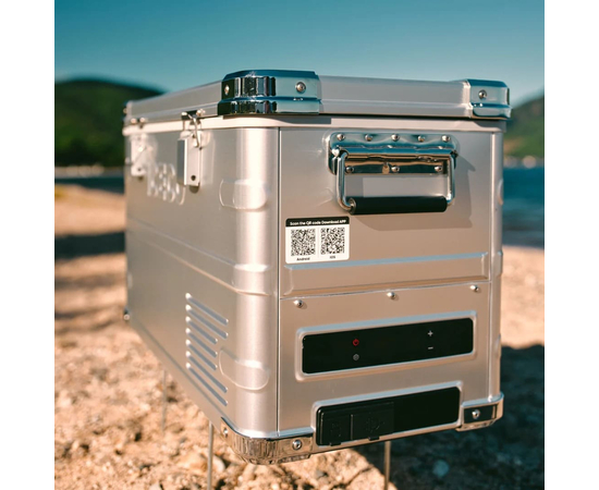 Компрессорный автохолодильник ICECO APL35 Silver, Независимые камеры: Двухкамерные, Цвет: Серебристый, фотография № 16 в интернет-магазине «ВТачку»