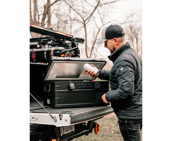 Компрессорный автохолодильник ICECO APL20 Black, Независимые камеры: Однокамерные, Цвет: Чёрный, фотография № 10 в интернет-магазине «ВТачку»