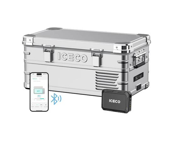 Компрессорный автохолодильник ICECO APL20 Silver, Независимые камеры: Однокамерные, Цвет: Серебристый, фотография № 2 в интернет-магазине «ВТачку»