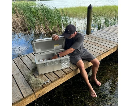 Компрессорный автохолодильник ICECO APL20 Silver, Независимые камеры: Однокамерные, Цвет: Серебристый, фотография № 10 в интернет-магазине «ВТачку»