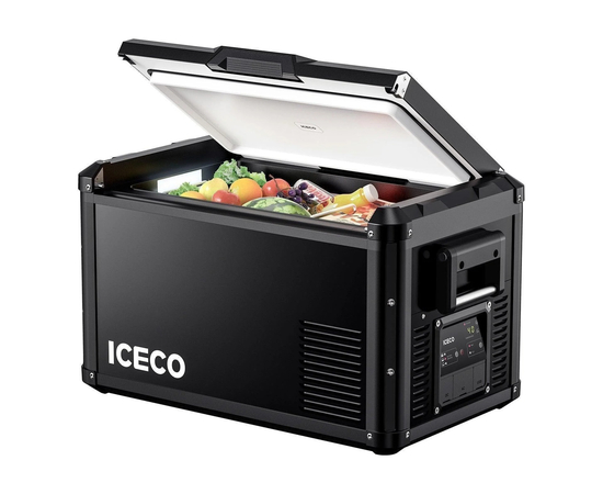 Компрессорный автохолодильник ICECO VL35 ProS Black (Однозонный), Независимые камеры: Однокамерные, Цвет: Чёрный, Объём холодильника: 35 литров, фотография № 2 в интернет-магазине «ВТачку»