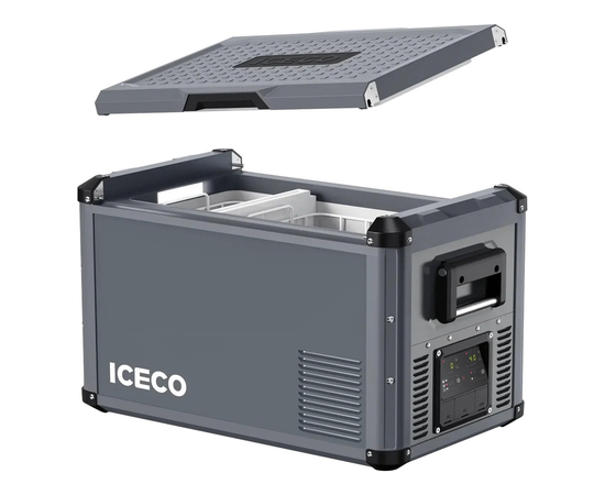 Компрессорный автохолодильник ICECO VL35 ProS Grey (Однозонный), Независимые камеры: Однокамерные, Цвет: Серый, Объём холодильника: 35 литров, фотография № 5 в интернет-магазине «ВТачку»