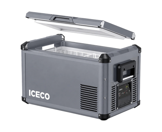 Компрессорный автохолодильник ICECO VL35 ProS Grey (Однозонный), Независимые камеры: Однокамерные, Цвет: Серый, Объём холодильника: 35 литров, фотография № 4 в интернет-магазине «ВТачку»