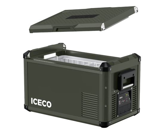 Компрессорный автохолодильник ICECO VL35 ProS Olive (Однозонный), Независимые камеры: Однокамерные, Цвет: Зелёный, Объём холодильника: 35 литров, фотография № 2 в интернет-магазине «ВТачку»