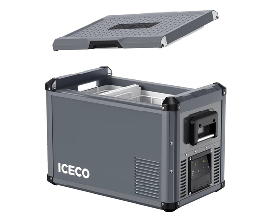 Компрессорный автохолодильник ICECO VL45 ProD, Независимые камеры: Двухкамерные, Объём холодильника: 45 литров, фотография № 4 в интернет-магазине «ВТачку»