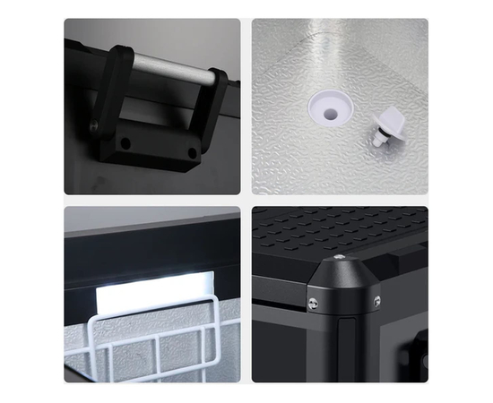 Компрессорный автохолодильник ICECO VL45 ProD, Независимые камеры: Двухкамерные, Объём холодильника: 45 литров, фотография № 7 в интернет-магазине «ВТачку»