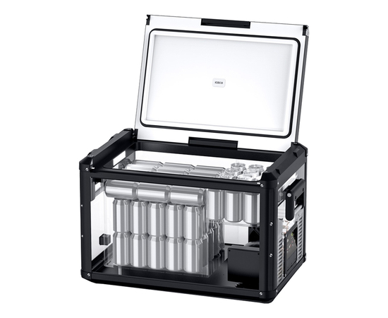 Компрессорный автохолодильник ICECO VL60 ProS Black (Однозонный), Независимые камеры: Однокамерные, Цвет: Чёрный, Объём холодильника: 60 литров, фотография № 8 в интернет-магазине «ВТачку»