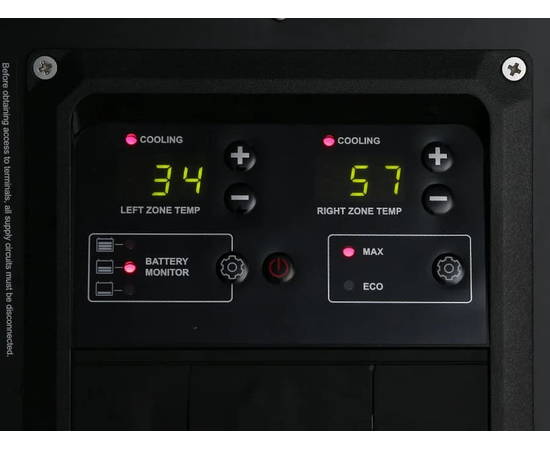 Компрессорный автохолодильник ICECO VL75 ProD Black, Независимые камеры: Двухкамерные, Цвет: Чёрный, Объём холодильника: 75 литров, фотография № 4 в интернет-магазине «ВТачку»