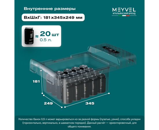 Компрессорный автохолодильник Meyvel AF-M15 Black, Объём холодильника: 15 литров, фотография № 24 в интернет-магазине «ВТачку»