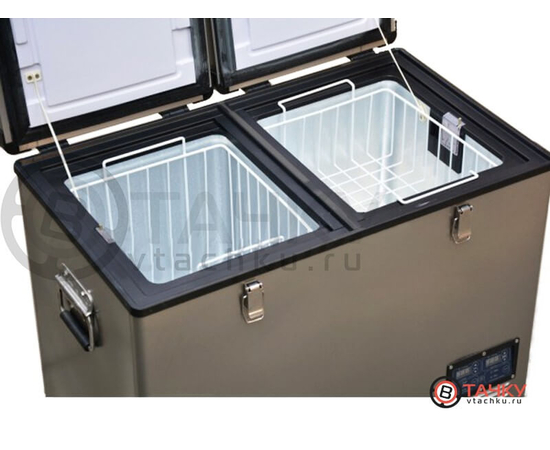 Компрессорный автохолодильник Indel B TB92 STEEL (двухкамерный), Другие модели из линейки: 92 литра, фотография № 3 в интернет-магазине «ВТачку»